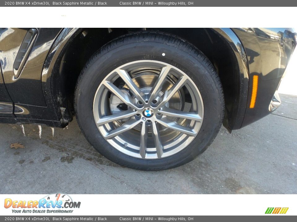 2020 BMW X4 xDrive30i Black Sapphire Metallic / Black Photo #2