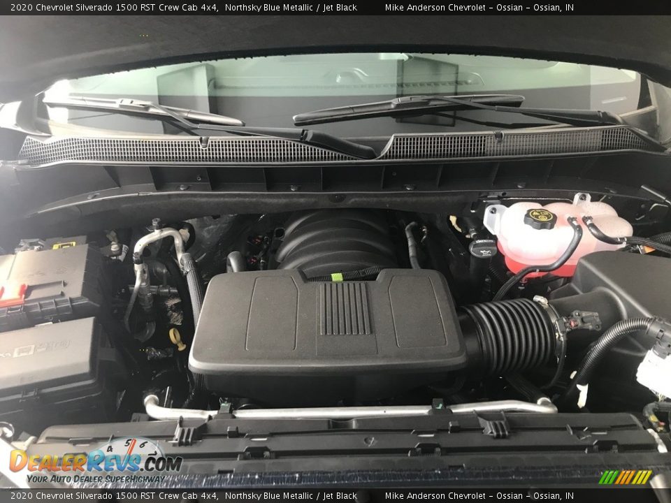 2020 Chevrolet Silverado 1500 RST Crew Cab 4x4 Northsky Blue Metallic / Jet Black Photo #13