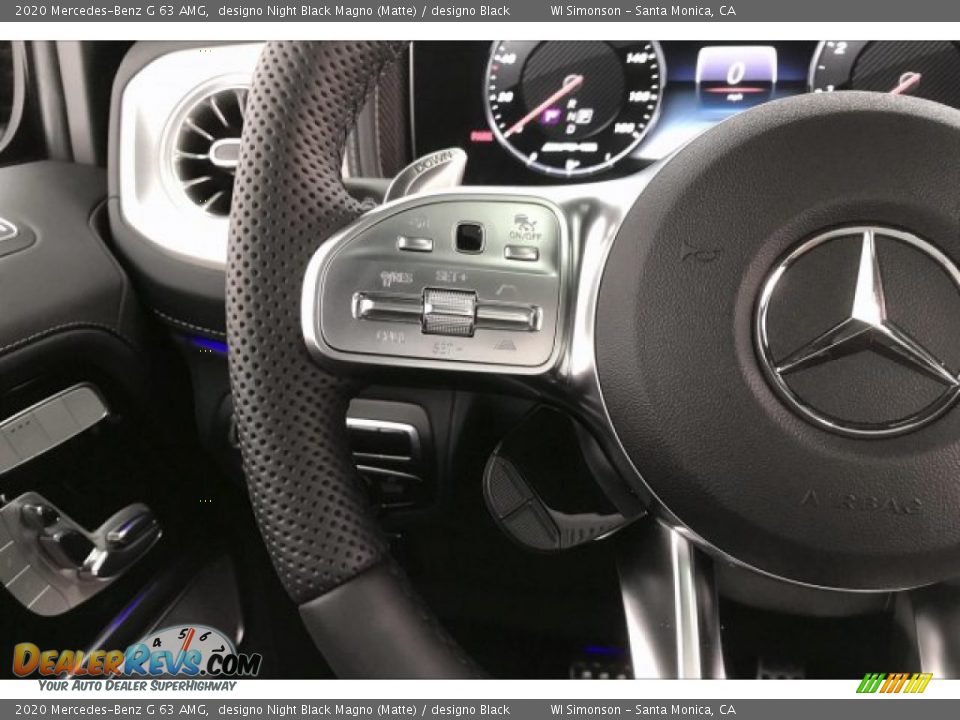 2020 Mercedes-Benz G 63 AMG Steering Wheel Photo #18