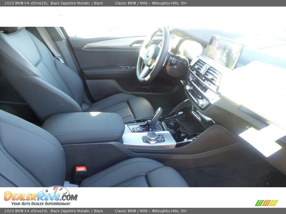 2020 BMW X4 xDrive30i Black Sapphire Metallic / Black Photo #3