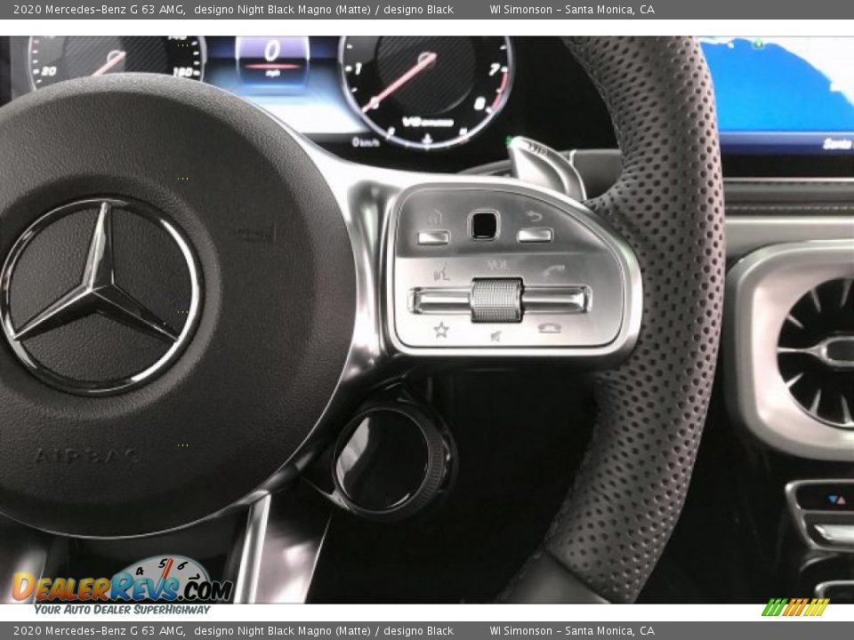 2020 Mercedes-Benz G 63 AMG Steering Wheel Photo #19