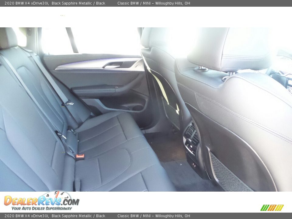 2020 BMW X4 xDrive30i Black Sapphire Metallic / Black Photo #4
