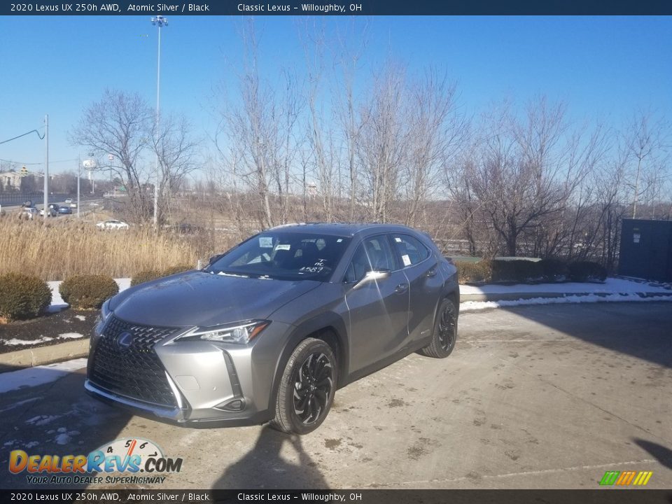 2020 Lexus UX 250h AWD Atomic Silver / Black Photo #1