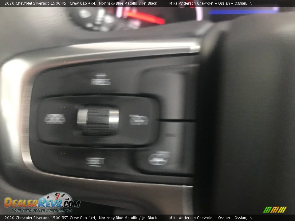 2020 Chevrolet Silverado 1500 RST Crew Cab 4x4 Northsky Blue Metallic / Jet Black Photo #17