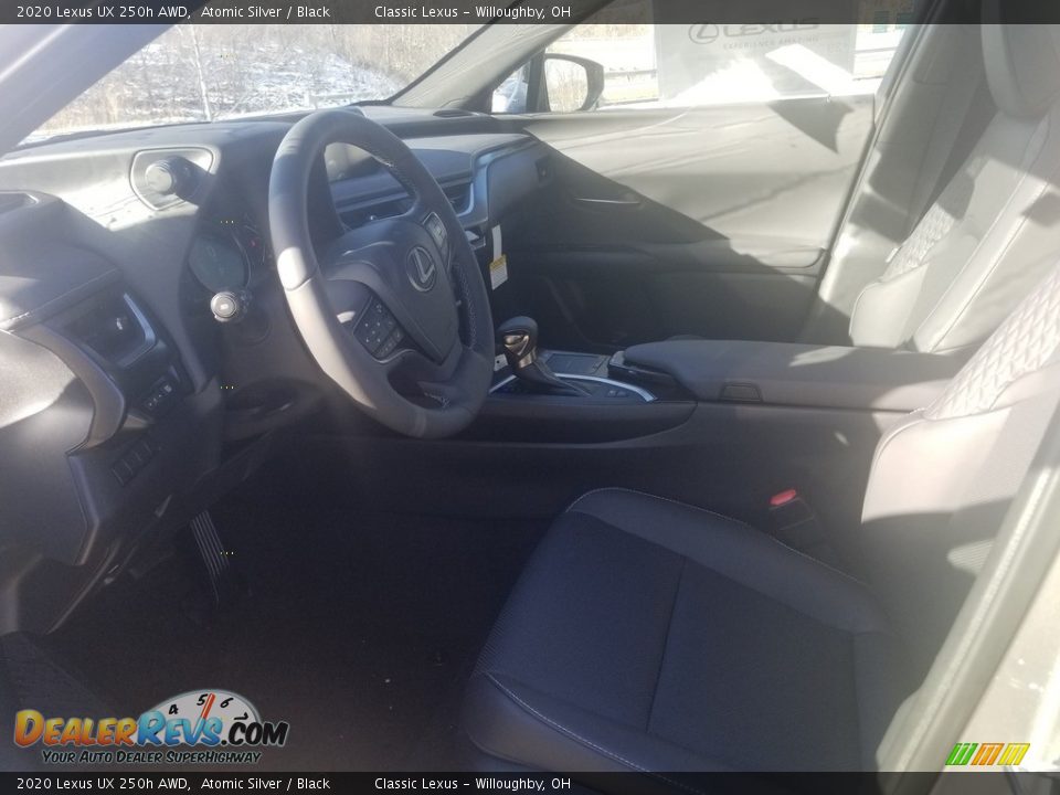 2020 Lexus UX 250h AWD Atomic Silver / Black Photo #2