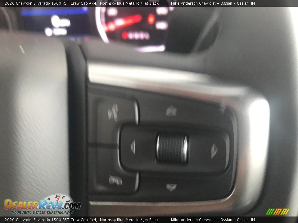 2020 Chevrolet Silverado 1500 RST Crew Cab 4x4 Northsky Blue Metallic / Jet Black Photo #18