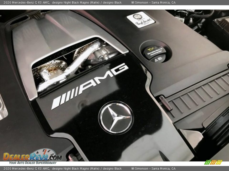 2020 Mercedes-Benz G 63 AMG designo Night Black Magno (Matte) / designo Black Photo #31