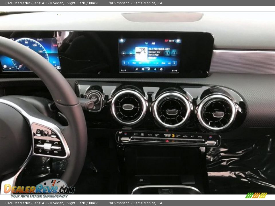 2020 Mercedes-Benz A 220 Sedan Night Black / Black Photo #6