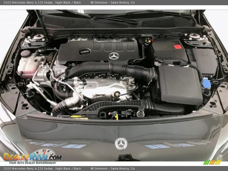 2020 Mercedes-Benz A 220 Sedan Night Black / Black Photo #8