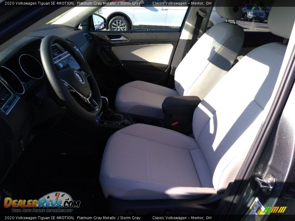 2020 Volkswagen Tiguan SE 4MOTION Platinum Gray Metallic / Storm Gray Photo #3