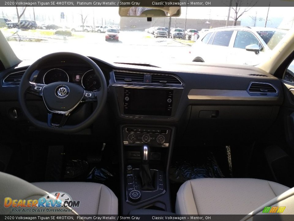 2020 Volkswagen Tiguan SE 4MOTION Platinum Gray Metallic / Storm Gray Photo #4