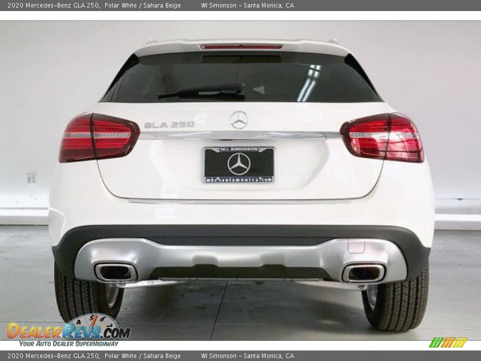 2020 Mercedes-Benz GLA 250 Polar White / Sahara Beige Photo #3