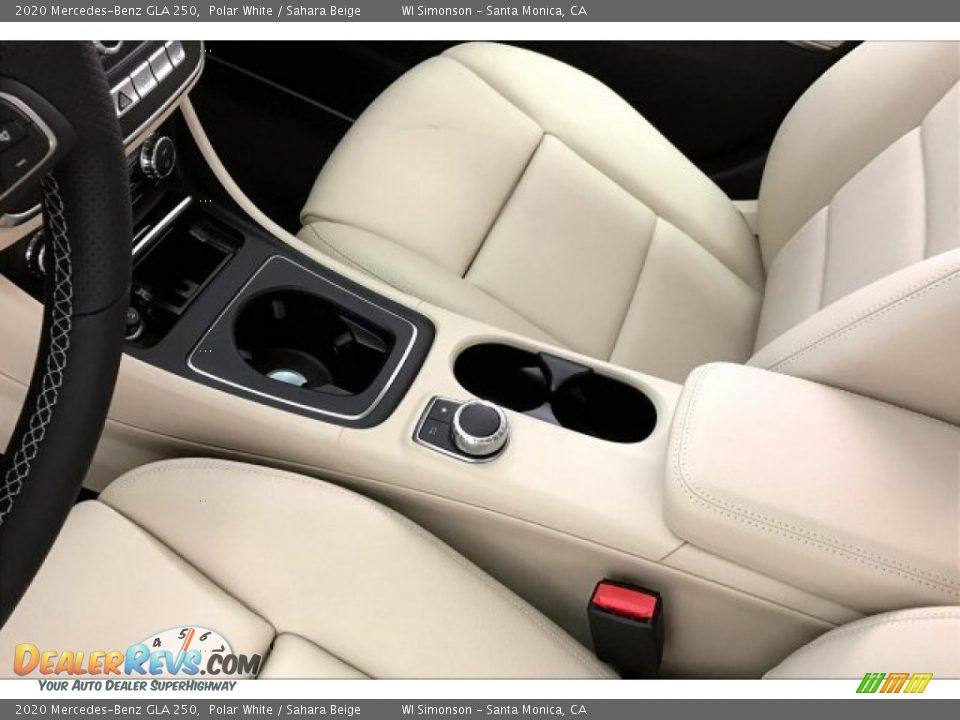 2020 Mercedes-Benz GLA 250 Polar White / Sahara Beige Photo #7