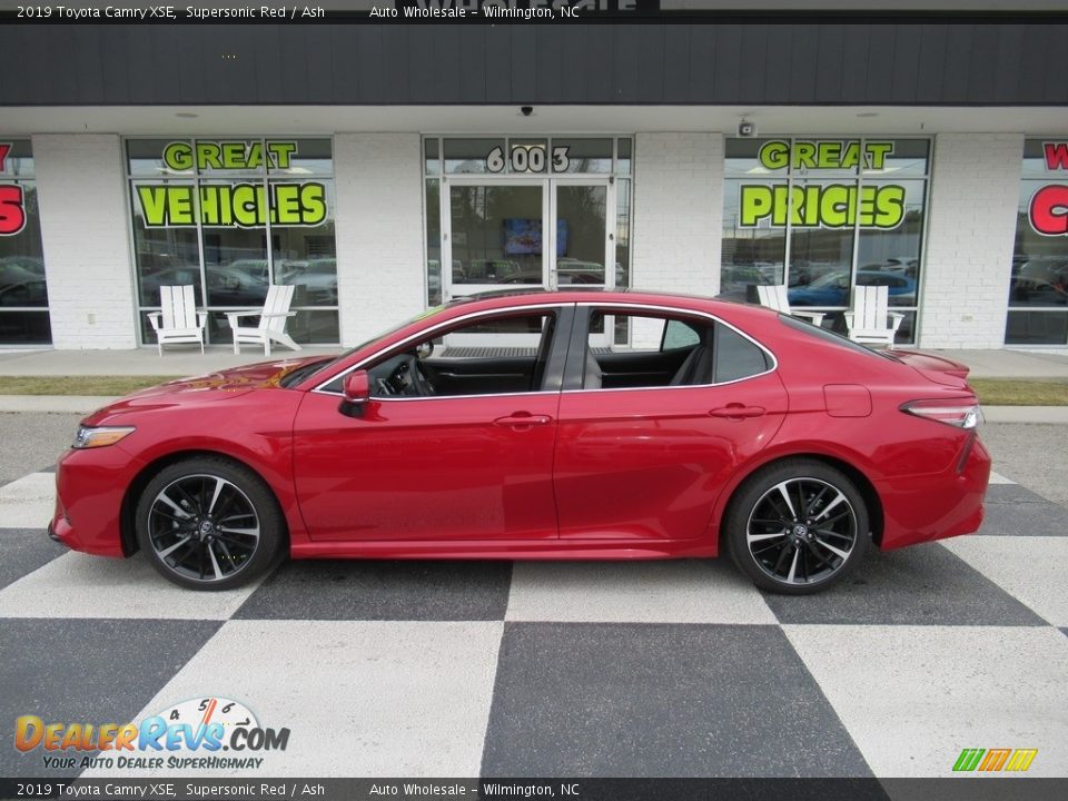 2019 Toyota Camry XSE Supersonic Red / Ash Photo #1