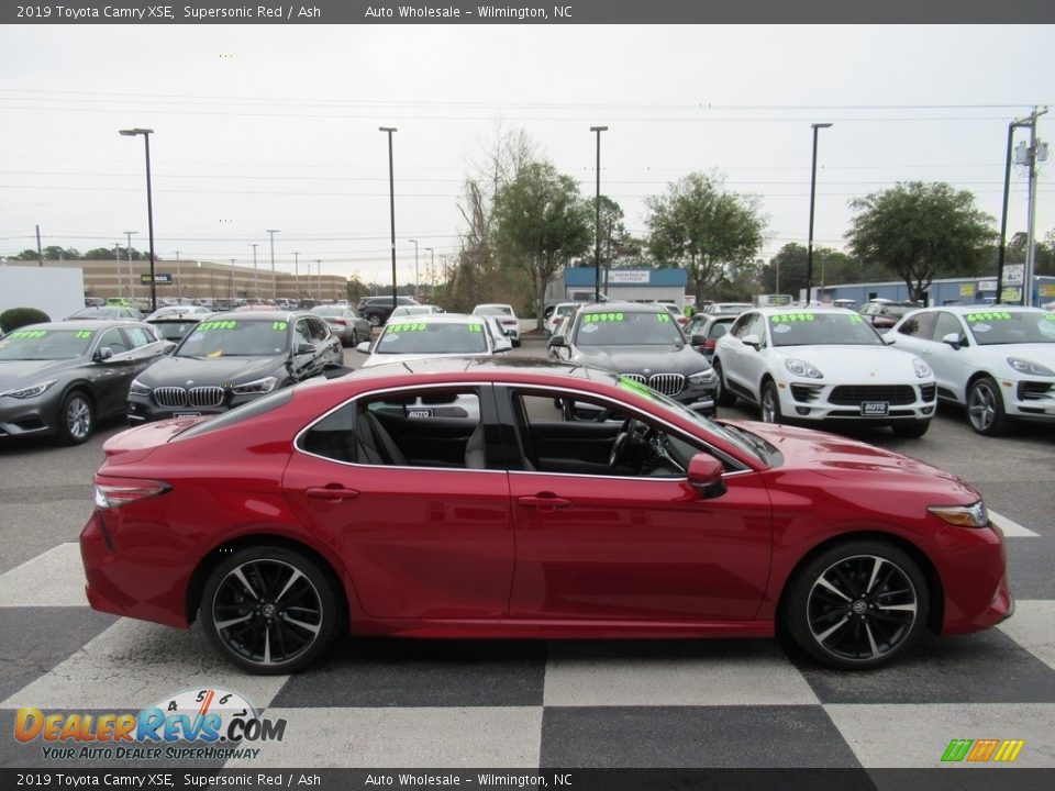 2019 Toyota Camry XSE Supersonic Red / Ash Photo #3