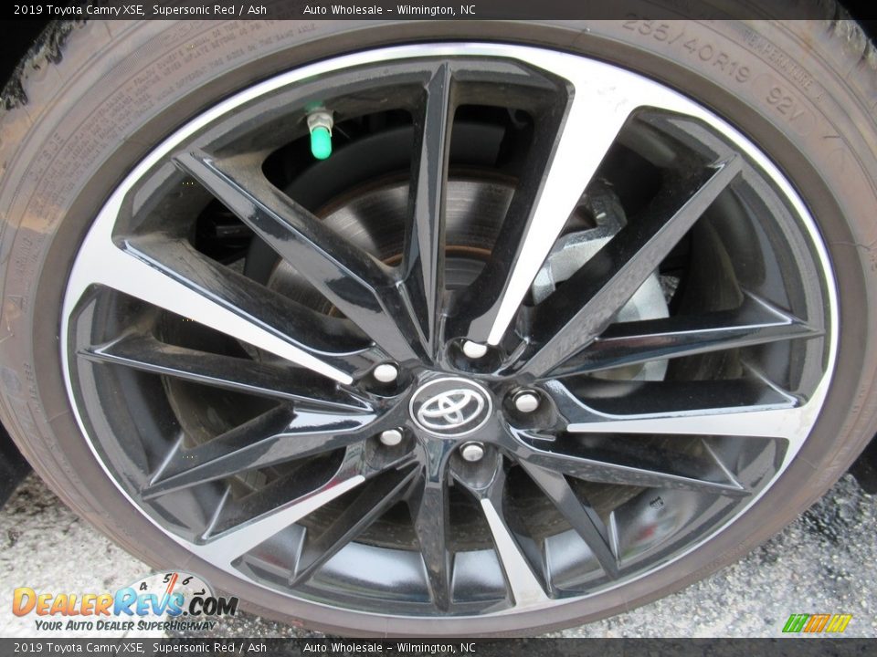 2019 Toyota Camry XSE Supersonic Red / Ash Photo #7
