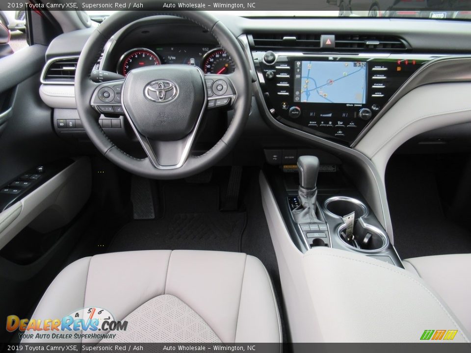 2019 Toyota Camry XSE Supersonic Red / Ash Photo #14
