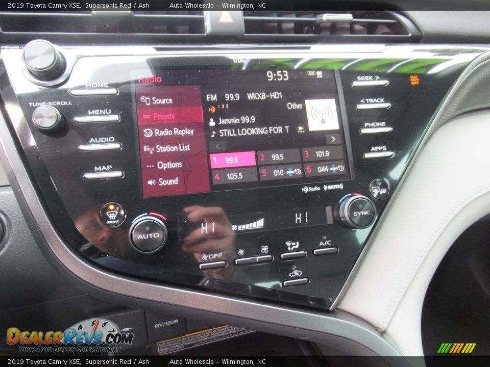 2019 Toyota Camry XSE Supersonic Red / Ash Photo #17