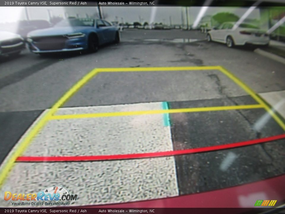 2019 Toyota Camry XSE Supersonic Red / Ash Photo #18