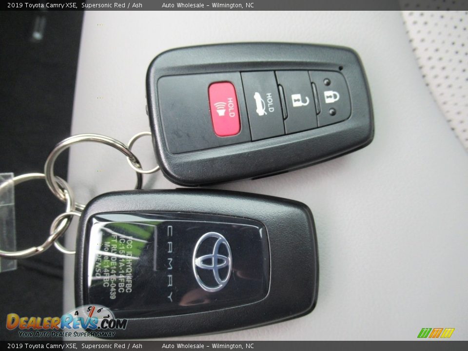 2019 Toyota Camry XSE Supersonic Red / Ash Photo #20