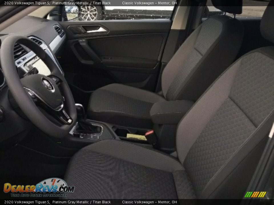 2020 Volkswagen Tiguan S Platinum Gray Metallic / Titan Black Photo #3