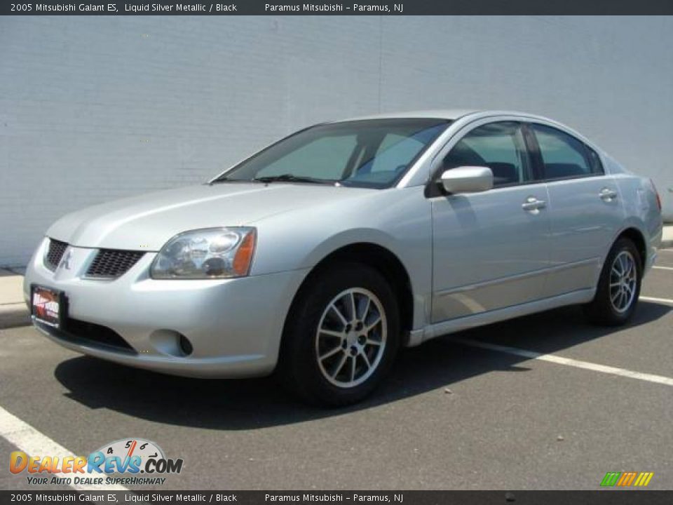 2005 Mitsubishi Galant ES Liquid Silver Metallic / Black Photo #1