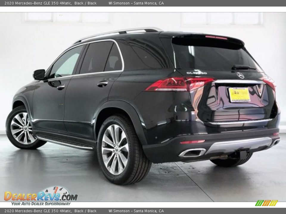 2020 Mercedes-Benz GLE 350 4Matic Black / Black Photo #2