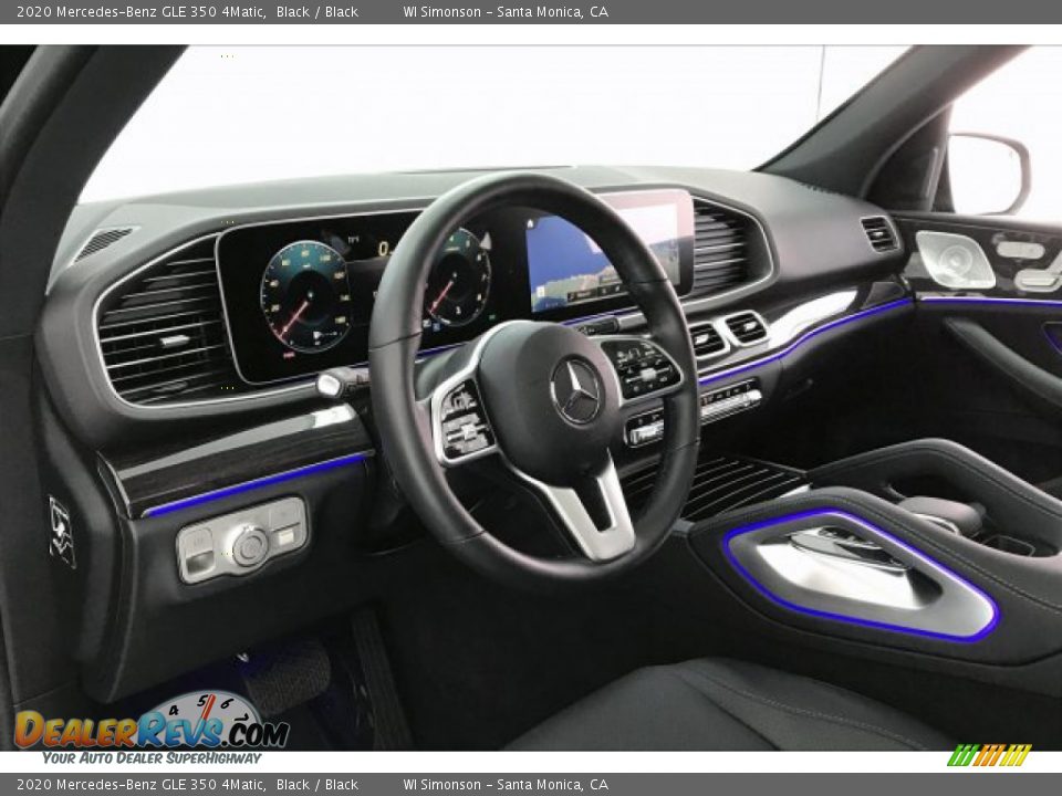 2020 Mercedes-Benz GLE 350 4Matic Black / Black Photo #4