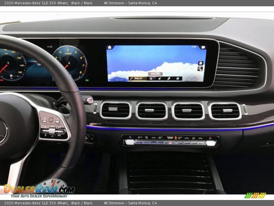 2020 Mercedes-Benz GLE 350 4Matic Black / Black Photo #6
