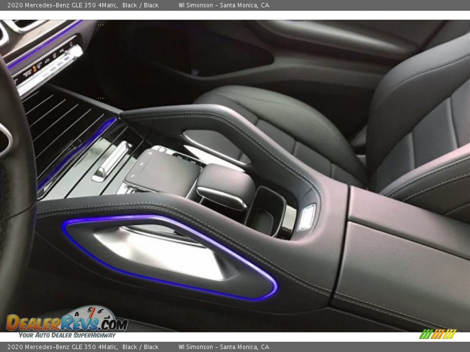 2020 Mercedes-Benz GLE 350 4Matic Black / Black Photo #7