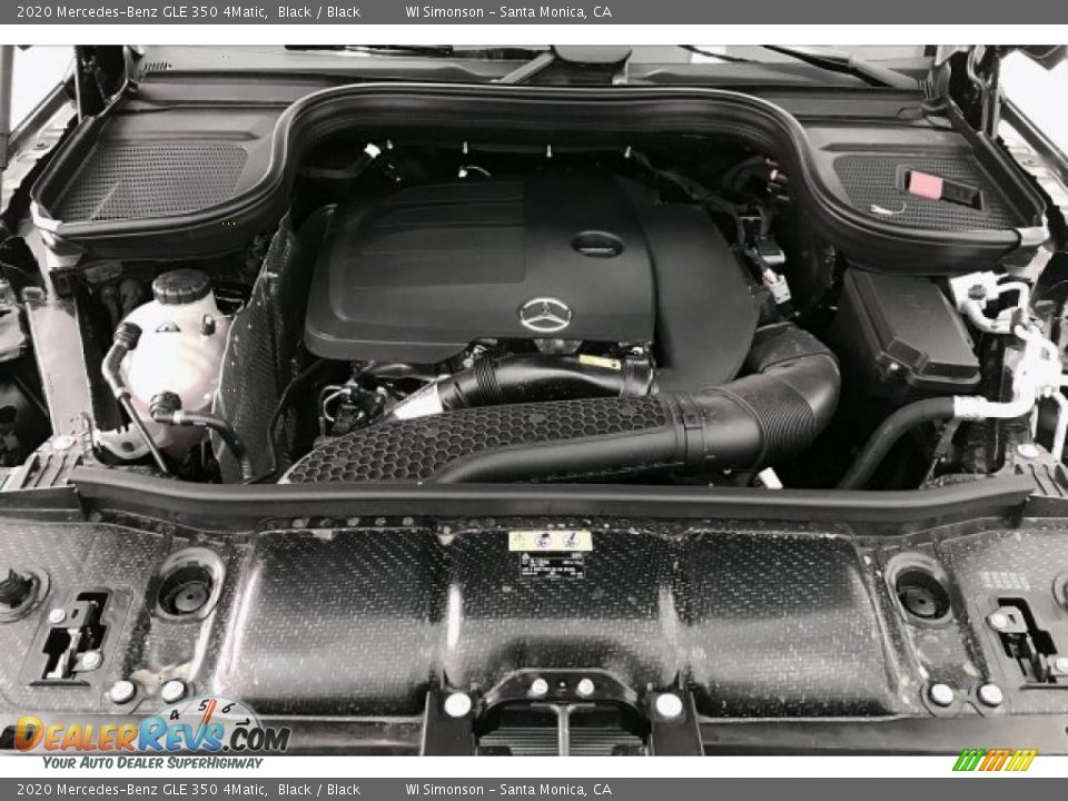 2020 Mercedes-Benz GLE 350 4Matic Black / Black Photo #8
