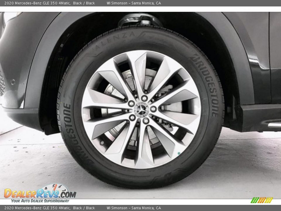 2020 Mercedes-Benz GLE 350 4Matic Black / Black Photo #9
