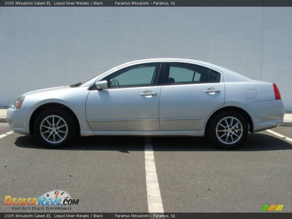 2005 Mitsubishi Galant ES Liquid Silver Metallic / Black Photo #3