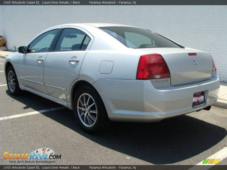 2005 Mitsubishi Galant ES Liquid Silver Metallic / Black Photo #4