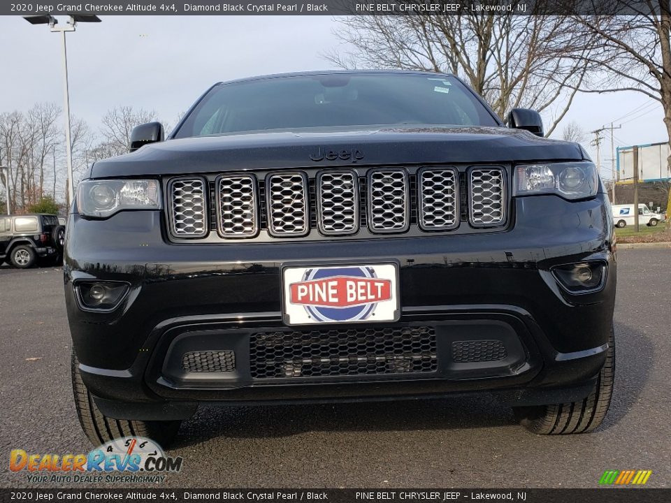 2020 Jeep Grand Cherokee Altitude 4x4 Diamond Black Crystal Pearl / Black Photo #2