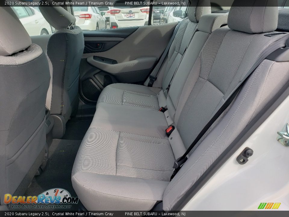 Rear Seat of 2020 Subaru Legacy 2.5i Photo #6