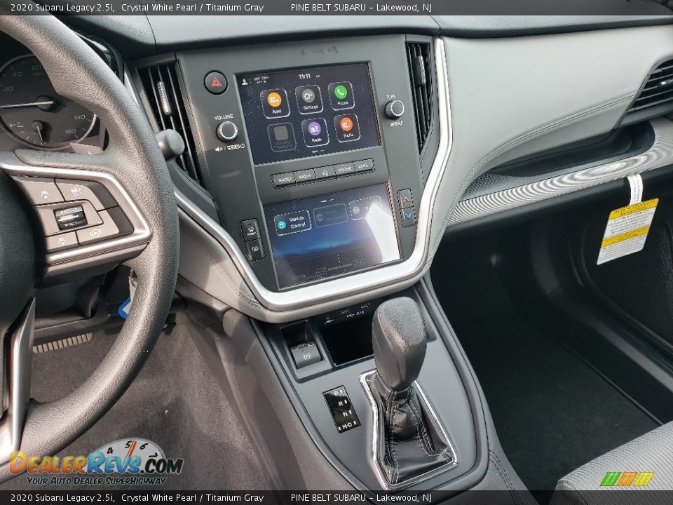 Controls of 2020 Subaru Legacy 2.5i Photo #10