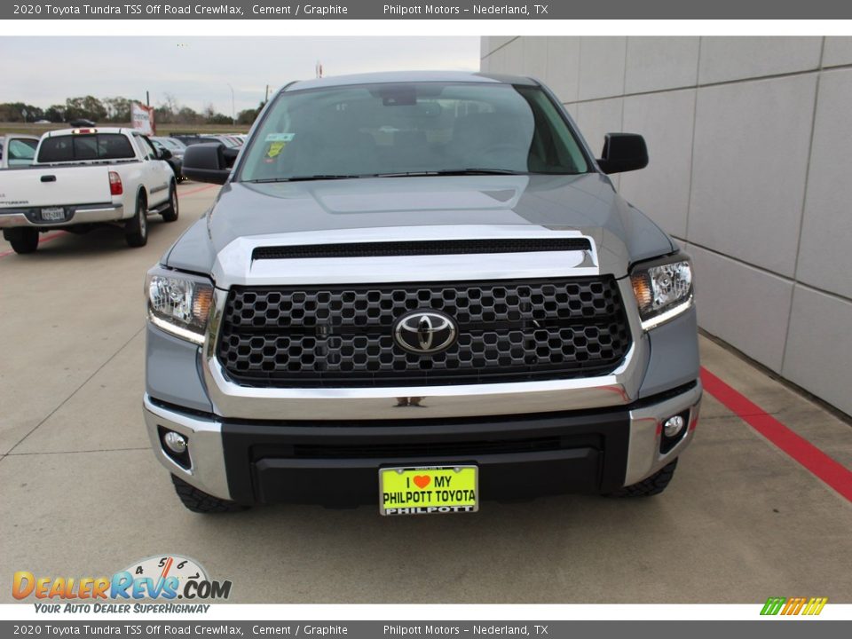 2020 Toyota Tundra TSS Off Road CrewMax Cement / Graphite Photo #3