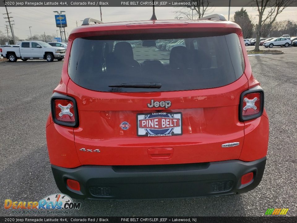 2020 Jeep Renegade Latitude 4x4 Colorado Red / Black Photo #5