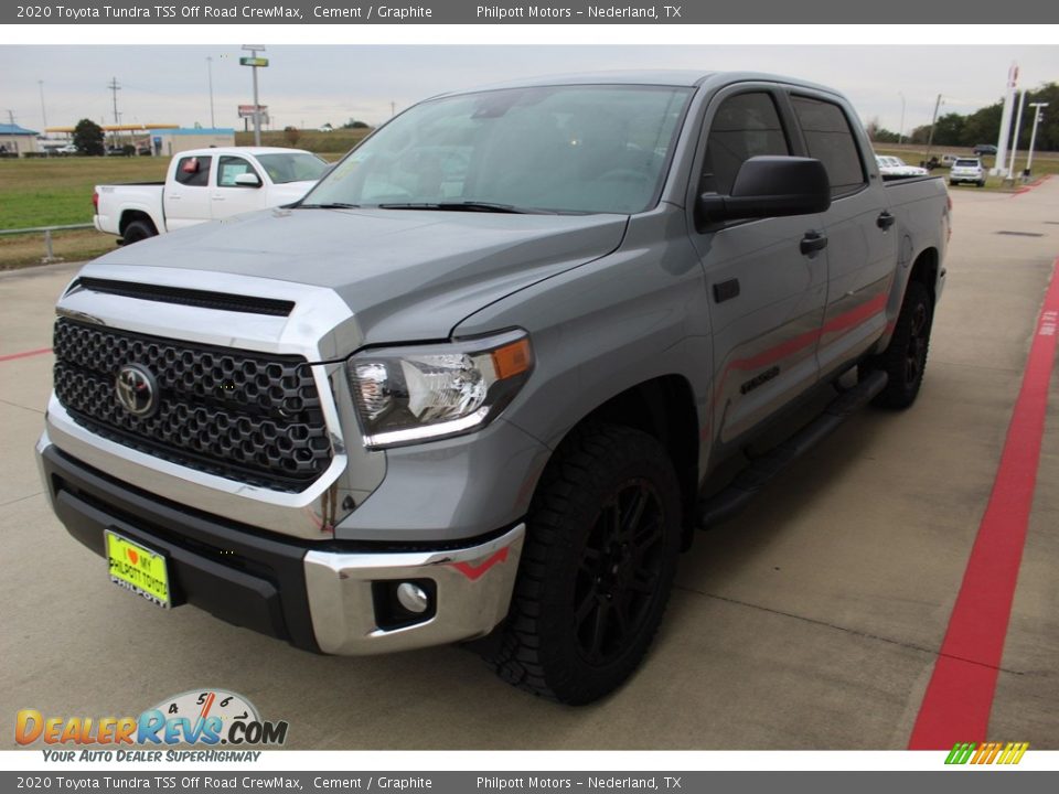 2020 Toyota Tundra TSS Off Road CrewMax Cement / Graphite Photo #4