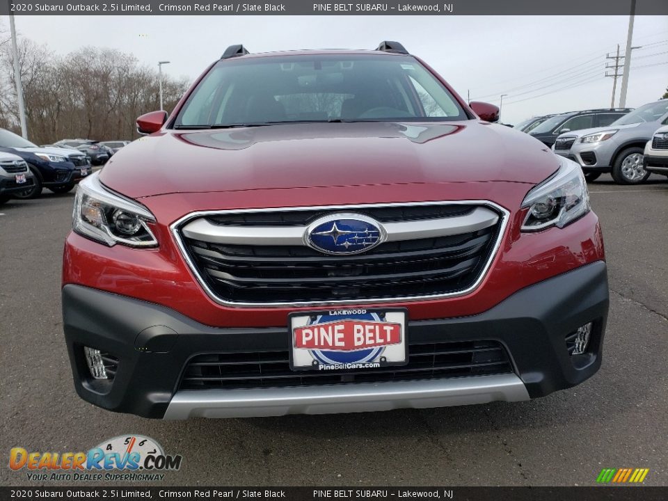 2020 Subaru Outback 2.5i Limited Crimson Red Pearl / Slate Black Photo #2