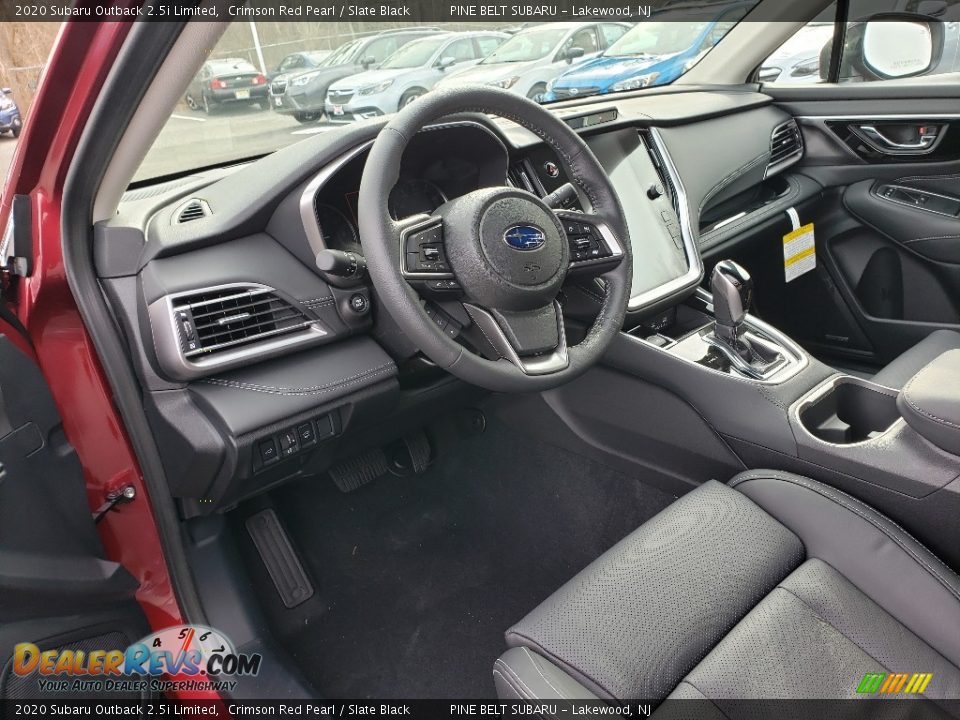 2020 Subaru Outback 2.5i Limited Crimson Red Pearl / Slate Black Photo #7