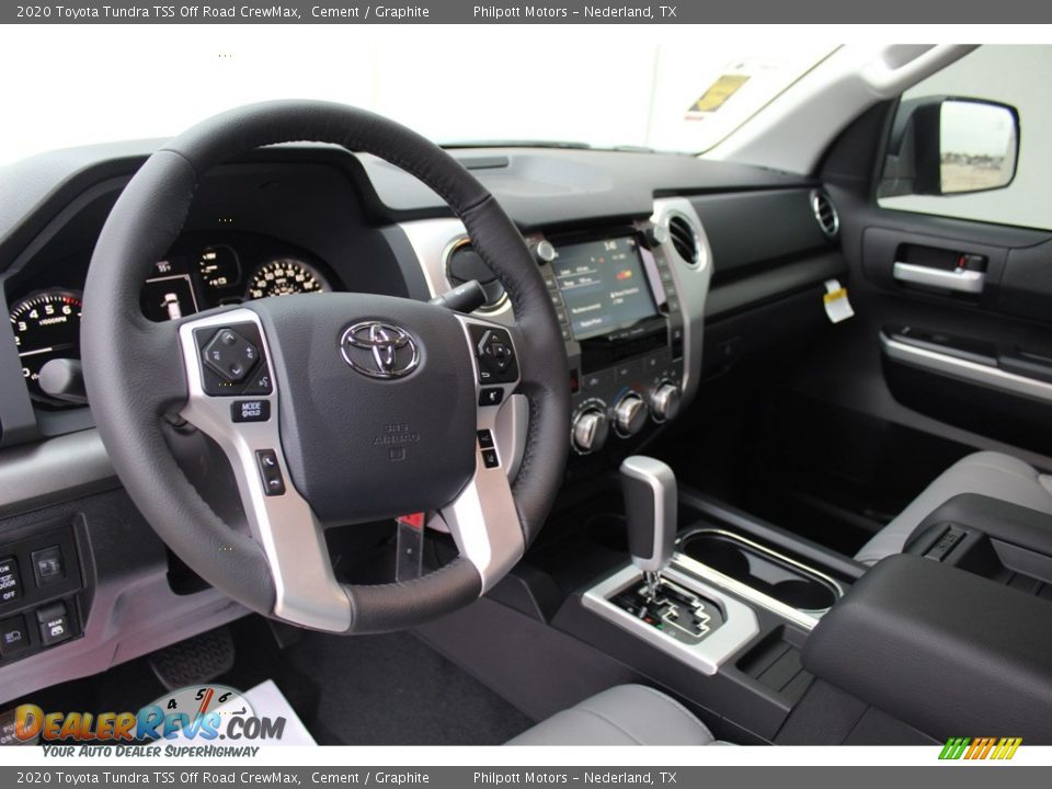 2020 Toyota Tundra TSS Off Road CrewMax Cement / Graphite Photo #12