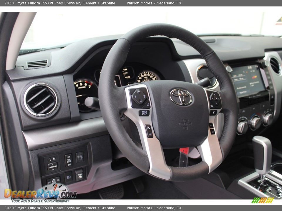 2020 Toyota Tundra TSS Off Road CrewMax Cement / Graphite Photo #13