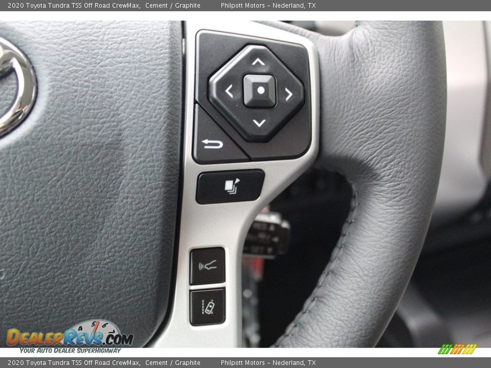 2020 Toyota Tundra TSS Off Road CrewMax Cement / Graphite Photo #15