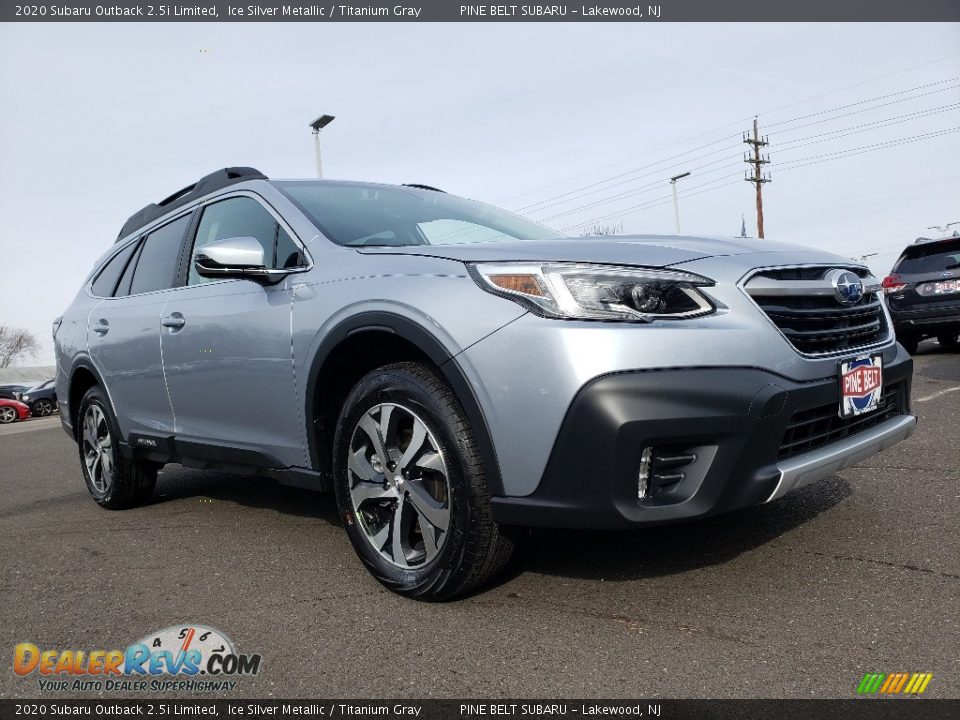 2020 Subaru Outback 2.5i Limited Ice Silver Metallic / Titanium Gray Photo #1