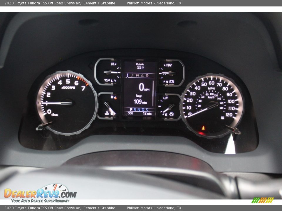 2020 Toyota Tundra TSS Off Road CrewMax Cement / Graphite Photo #16