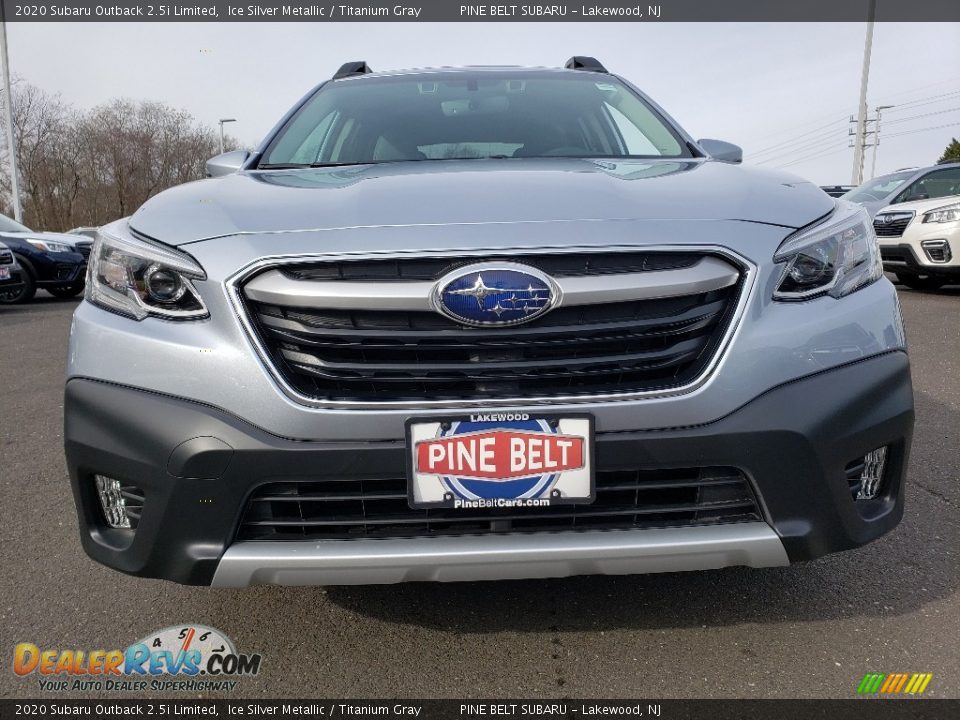 2020 Subaru Outback 2.5i Limited Ice Silver Metallic / Titanium Gray Photo #2