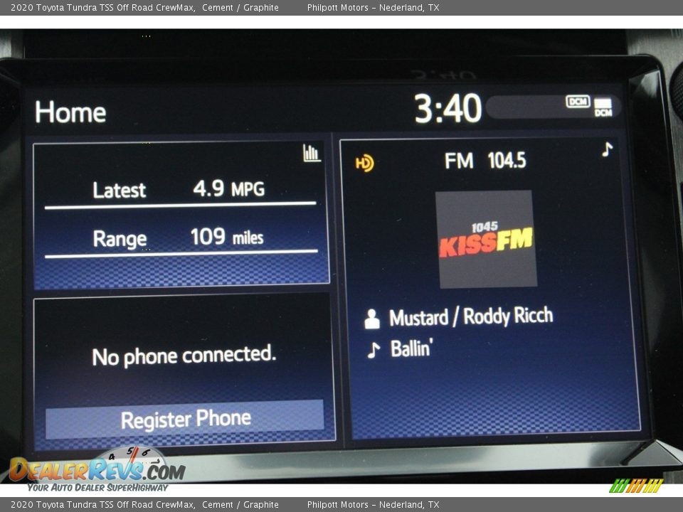 2020 Toyota Tundra TSS Off Road CrewMax Cement / Graphite Photo #18