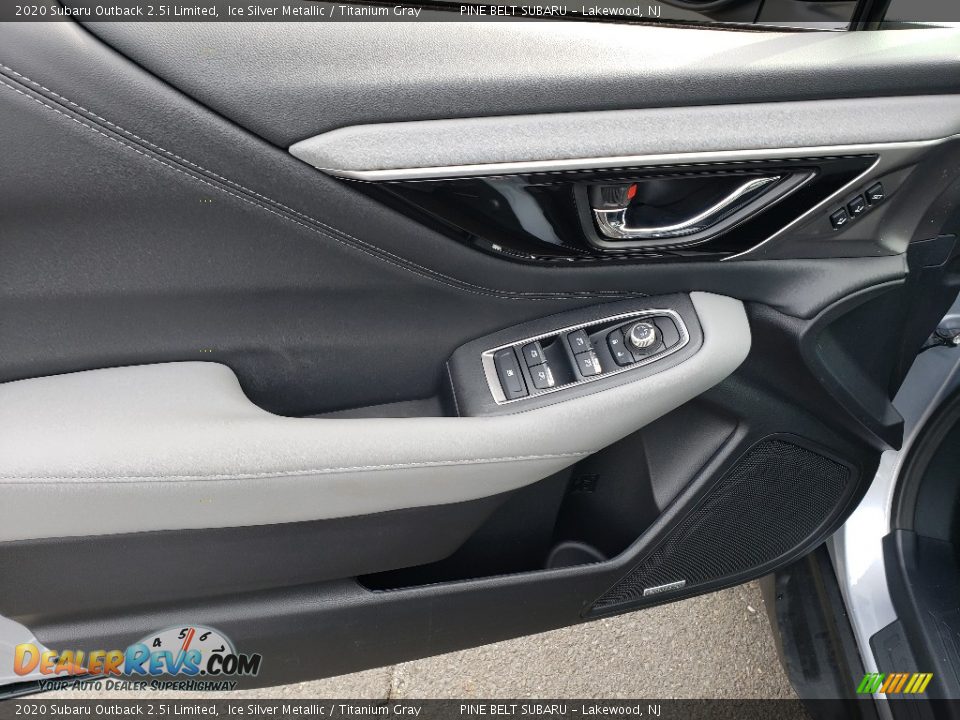 2020 Subaru Outback 2.5i Limited Ice Silver Metallic / Titanium Gray Photo #8